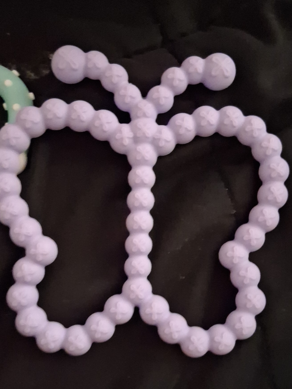Lilac Butterfly Teether Toy for Kids